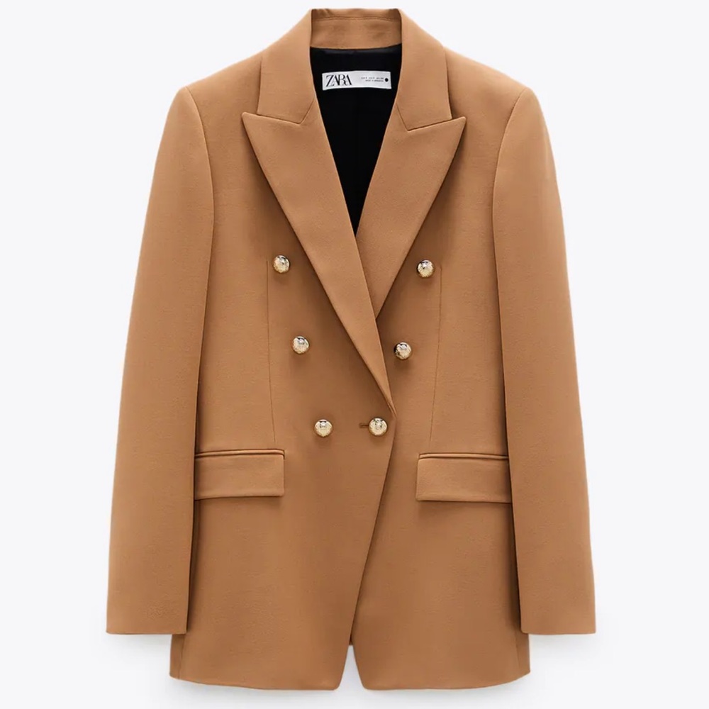 ✨BLOGGER FAV✨ Zara Blazer with Buttons - Picture 9 of 11